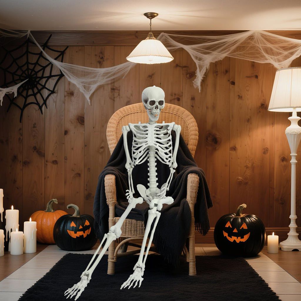 5.4FT Posable Life Size Skeleton V112375
