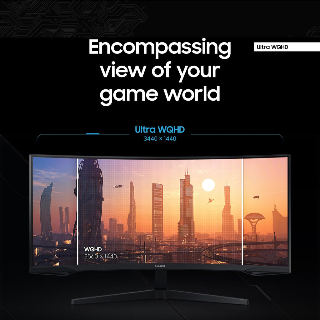 34 Inch Ultra-Wide Curved Gaming Monitor N676