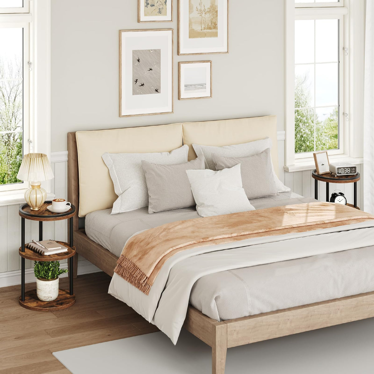 Small Round 3-Tier Side Table K956325