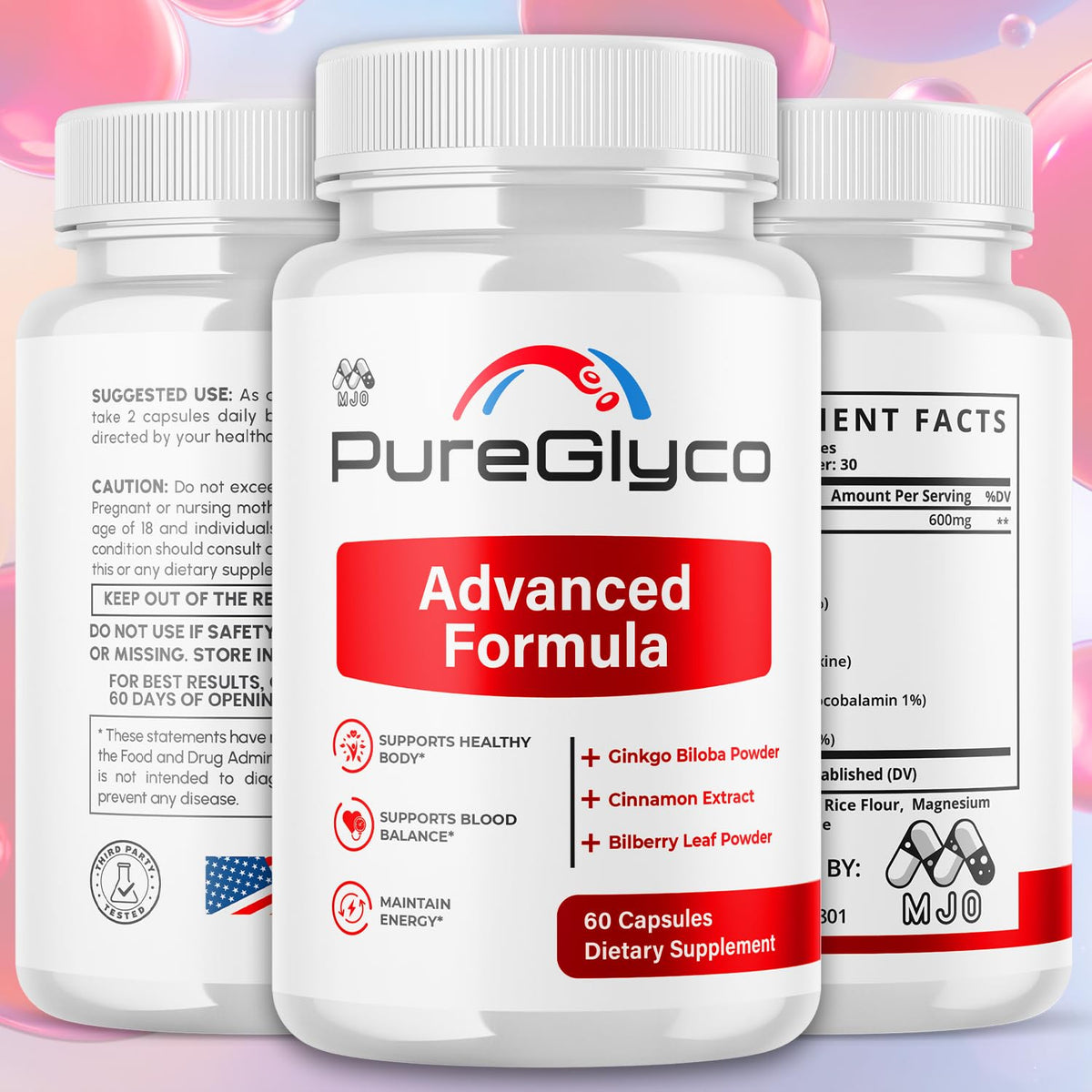 3 Pack 180 Capsules C3477