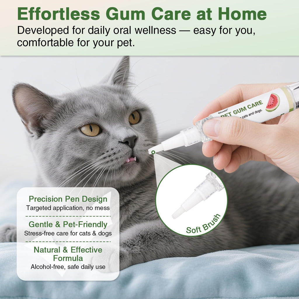 Cat Gum Care Pen with Soft Brush Tip I871