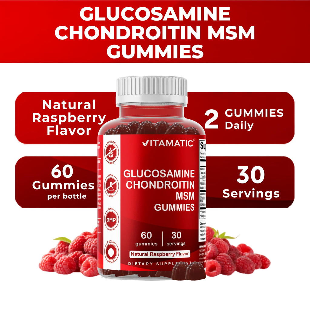 Glucosamine Chondroitin with MSM 60 Gummies 2 Pack R91640