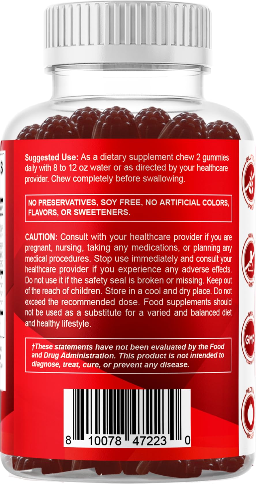 Glucosamine Chondroitin with MSM 60 Gummies 2 Pack R91640