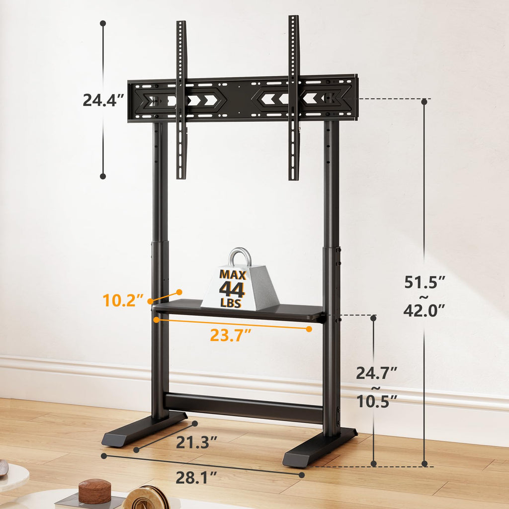 Heavy Duty Rolling TV Stand for 55-100 inch TVs S560