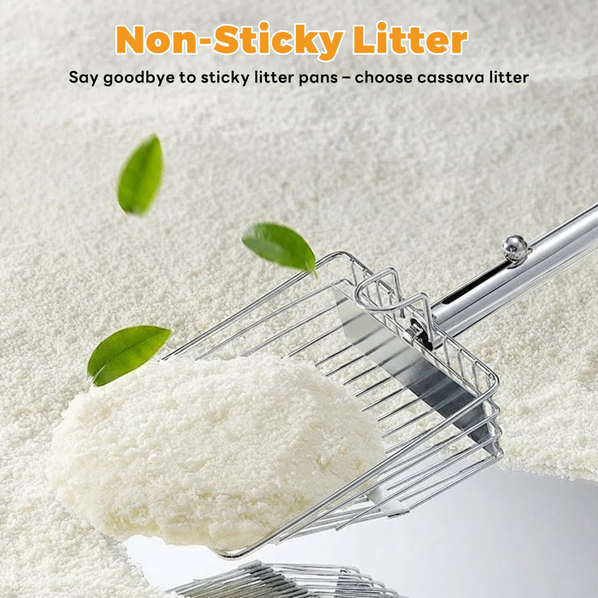 Non-Stick Clumping Cat Litter 18 lbs 2 Pack P3325