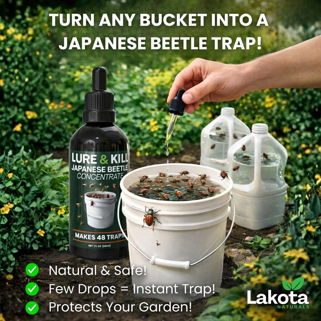 Japanese Beetle Traps Outdoor Killer Lure & Kill Concentrate V40608