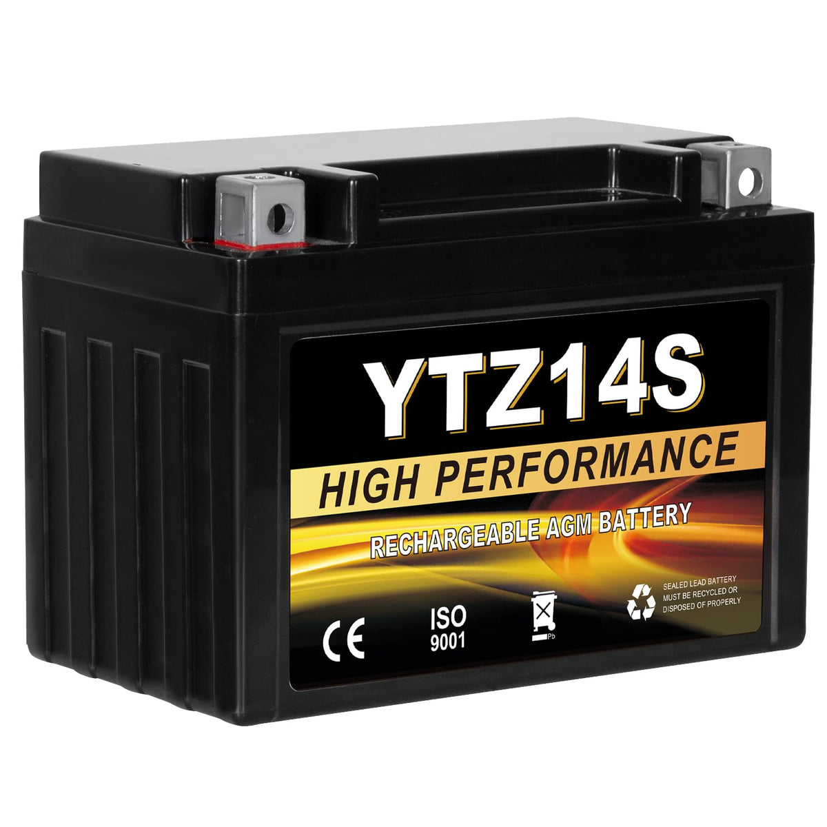 12V 11.2Ah AGM Sealed Motorcycle Battery M321816