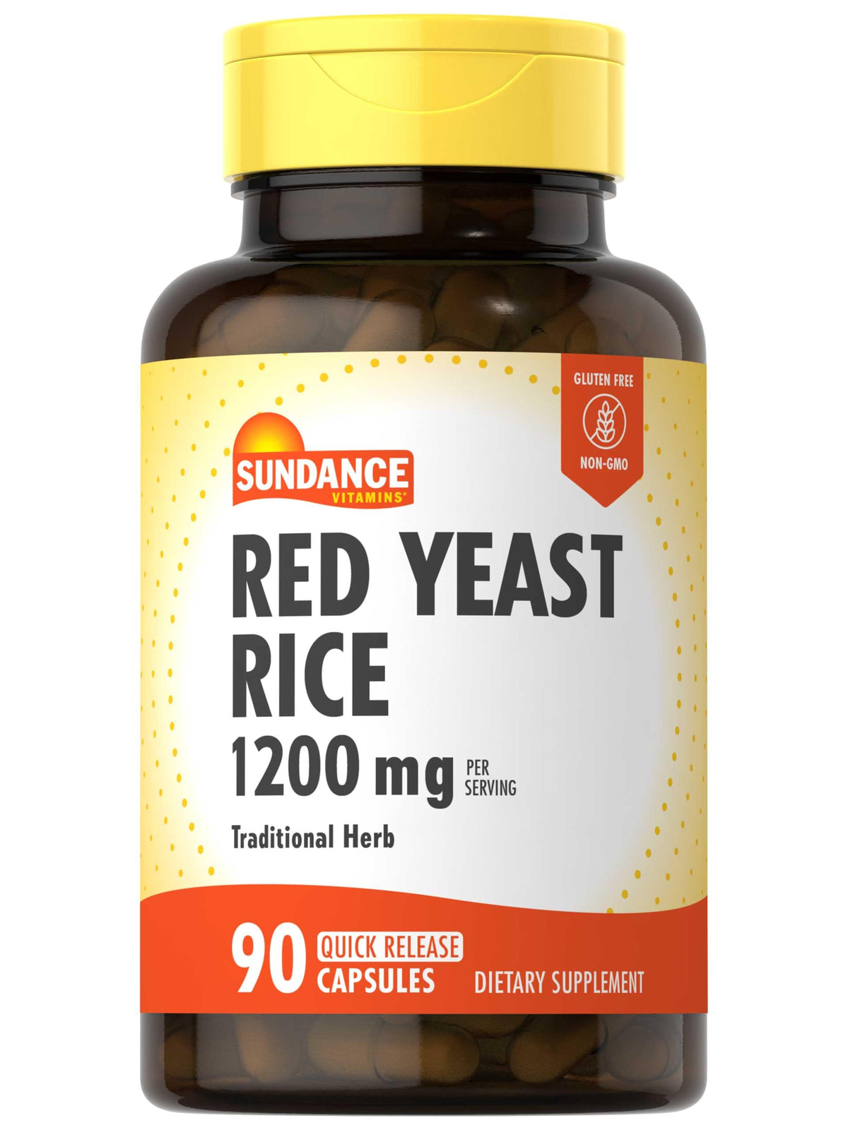 Red Yeast Rice 1200mg Capsules K6269