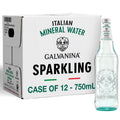 Sparkling Mineral Water 750 ml 12 Glass Bottles G4055