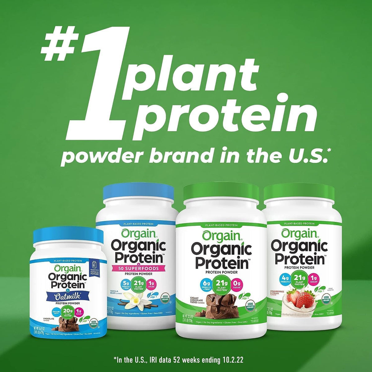 Organic Vegan Protein Powder + Superfoods Powder Bundle X79123