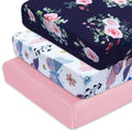3 Pack Soft Crib Sheets 28'' X 52'' Microfiber T491156