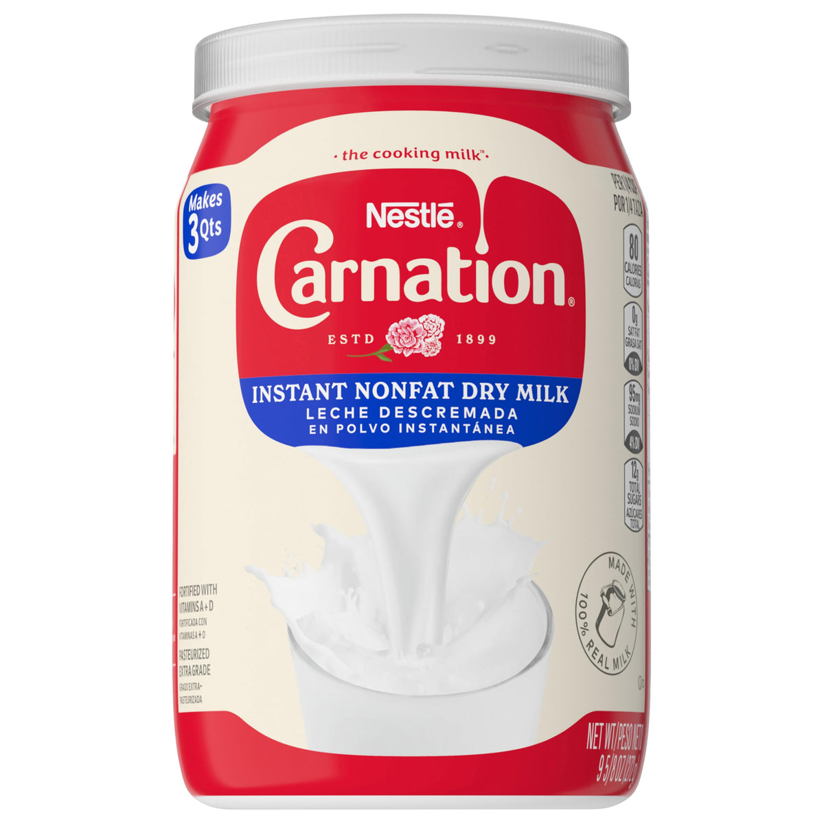 Instant Nonfat Dry Milk 9.62 Ounce H89713