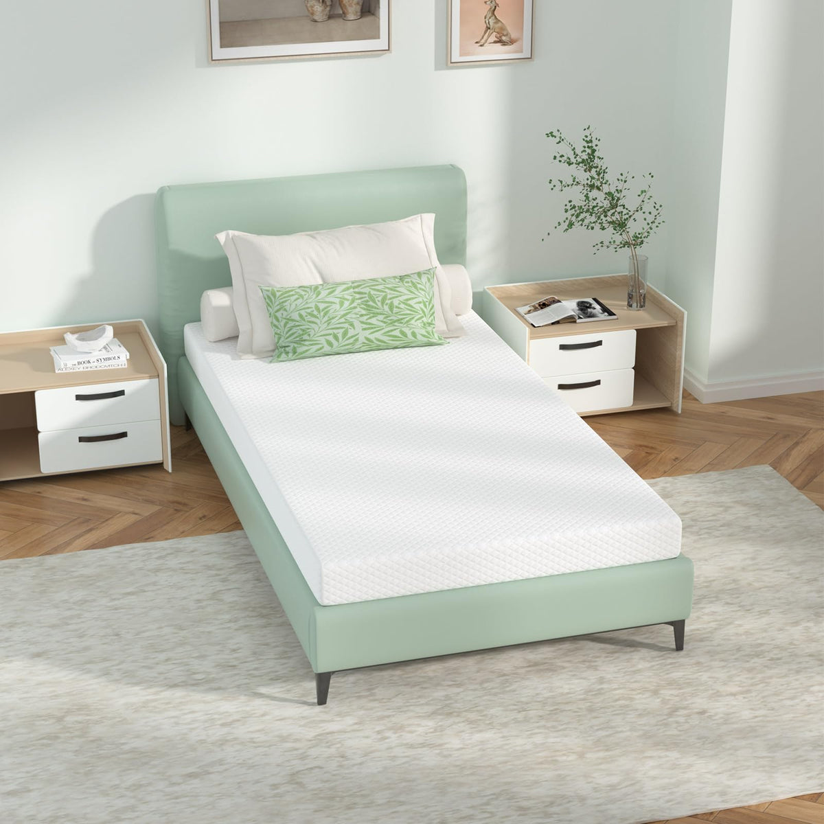 5 inch Gel Memory Foam Twin Mattress E917691