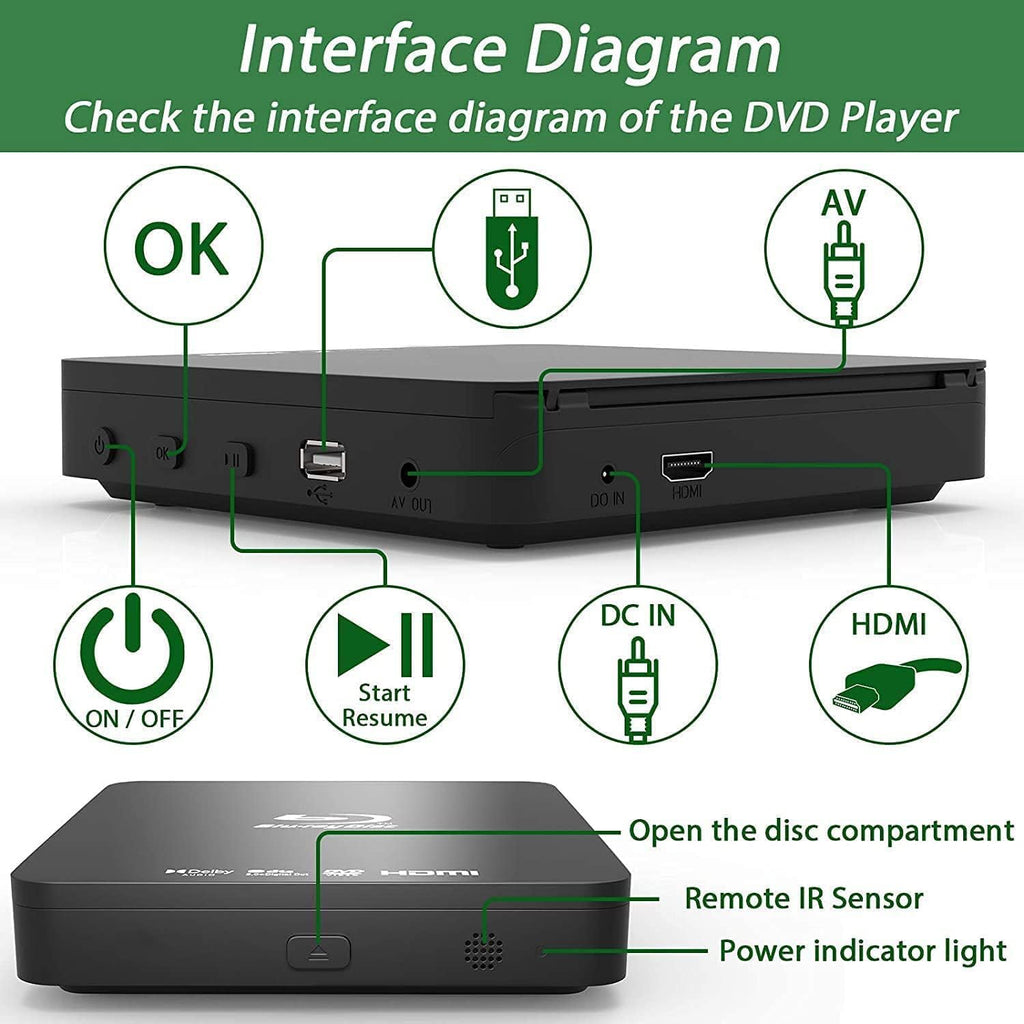 Blu Ray DVD Player D314