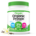 Organic Vegan 21g Protein Powder Vanilla Bean 1.02 lb F171072