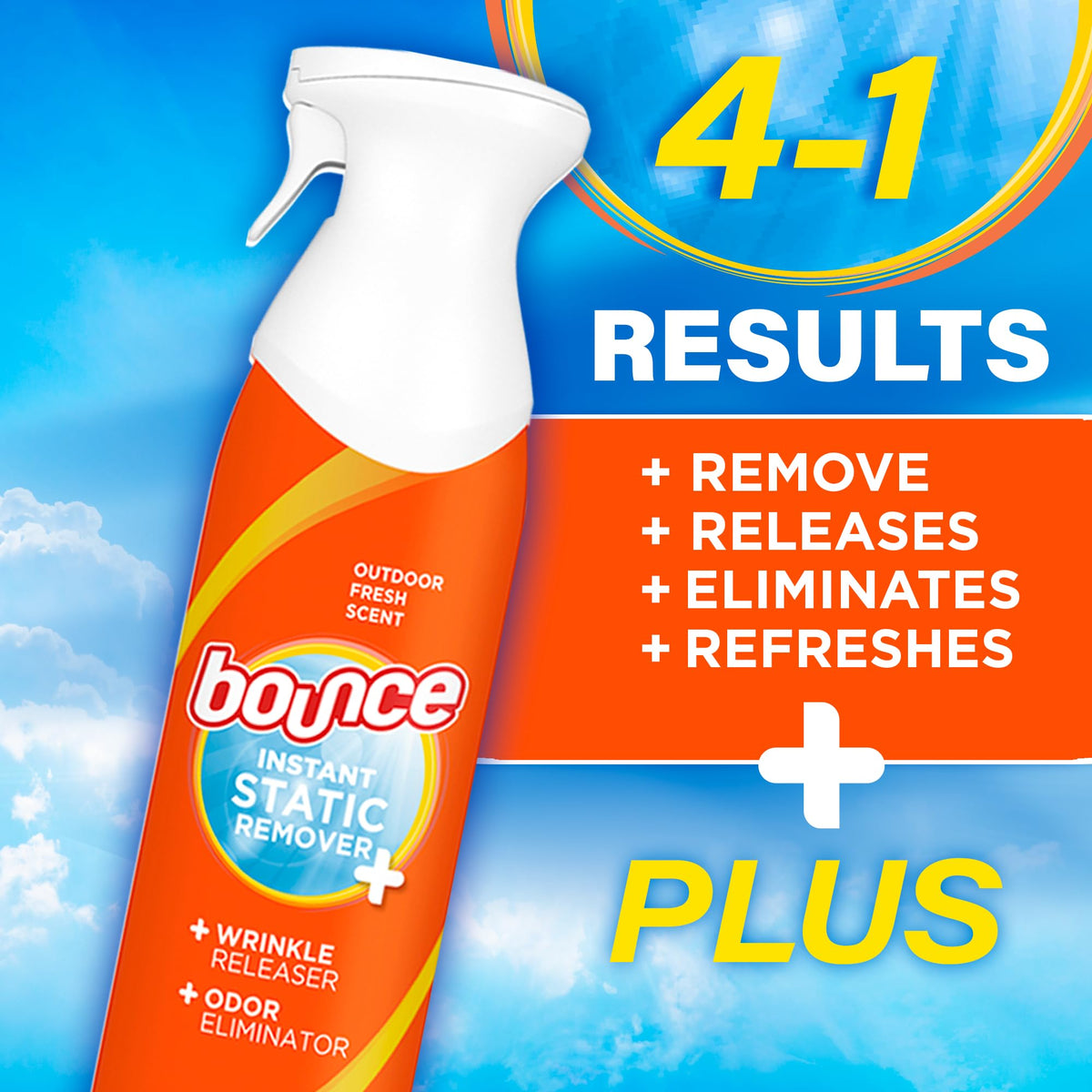 3 in 1 Wrinkle Releaser Clothing Spray 9.7 ounces Pack of 2 A93259