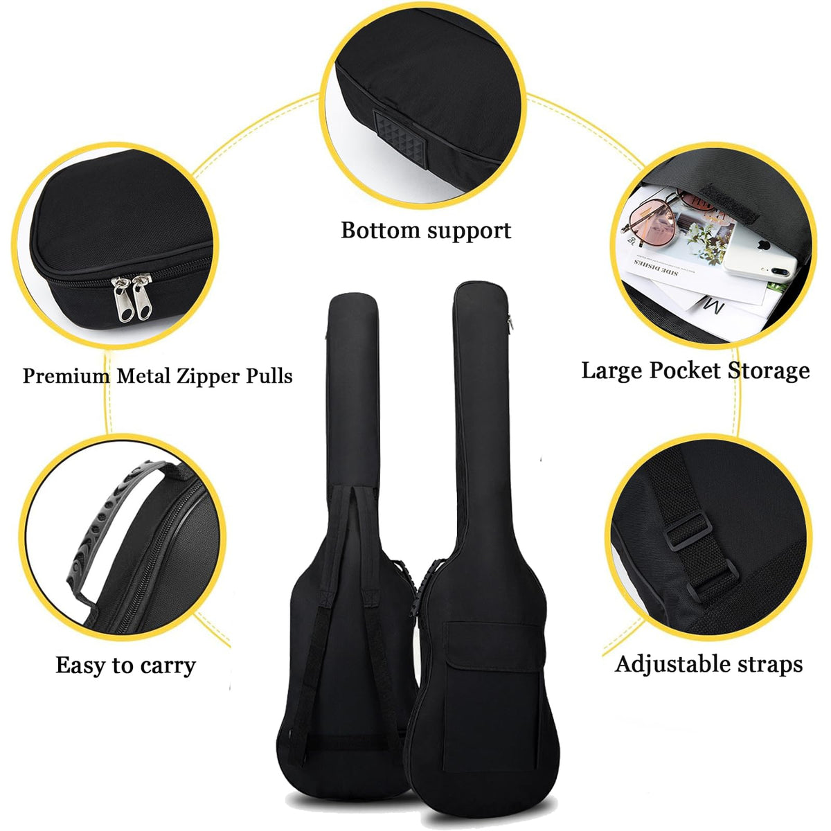 Bass Guitar Case Gig Bag C30055