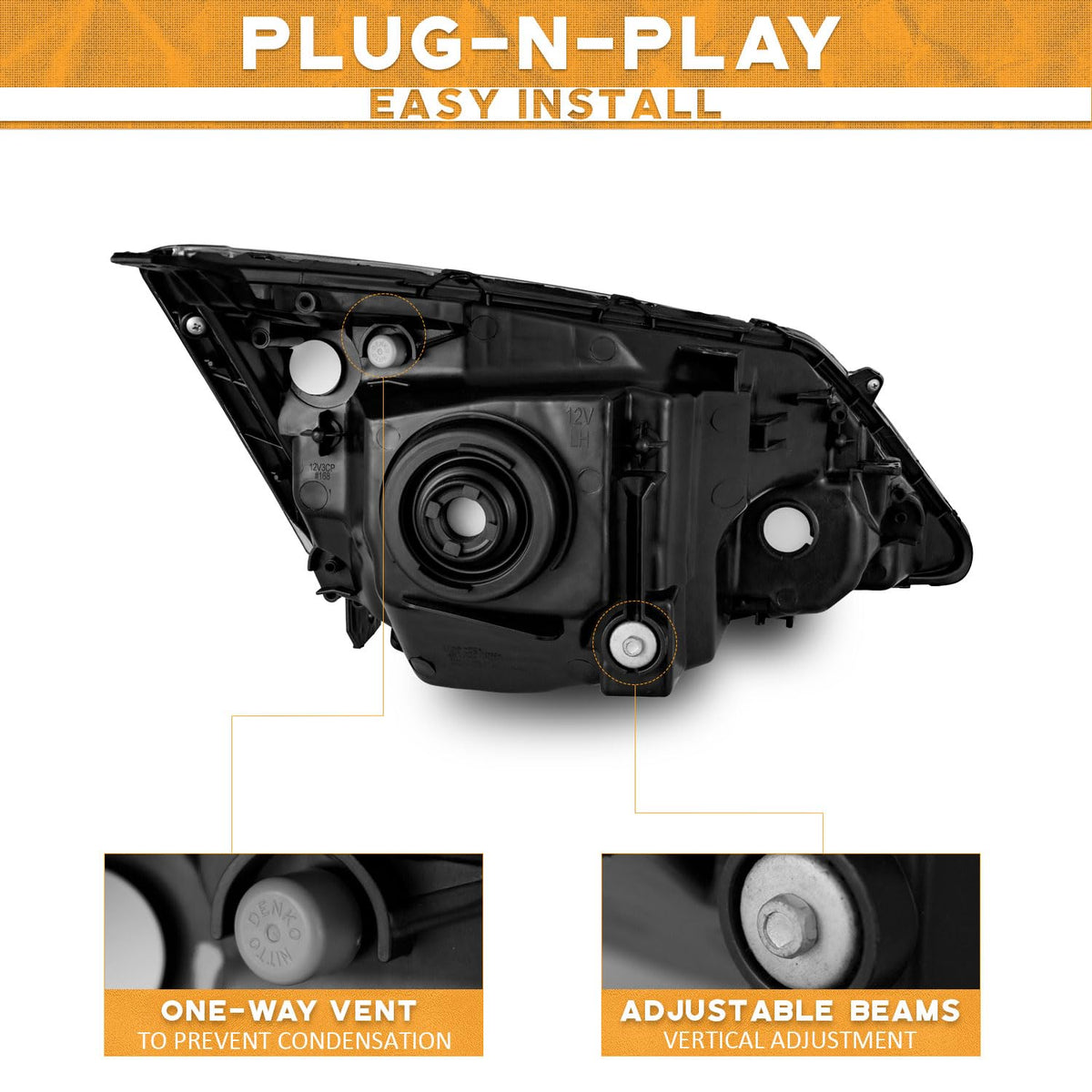 Headlights for Honda CR-V X214