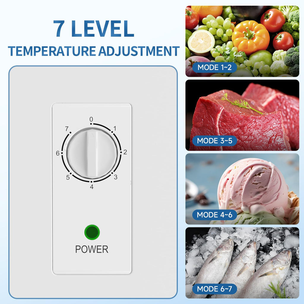 7.1 Cu.Ft Chest Freezer White K626