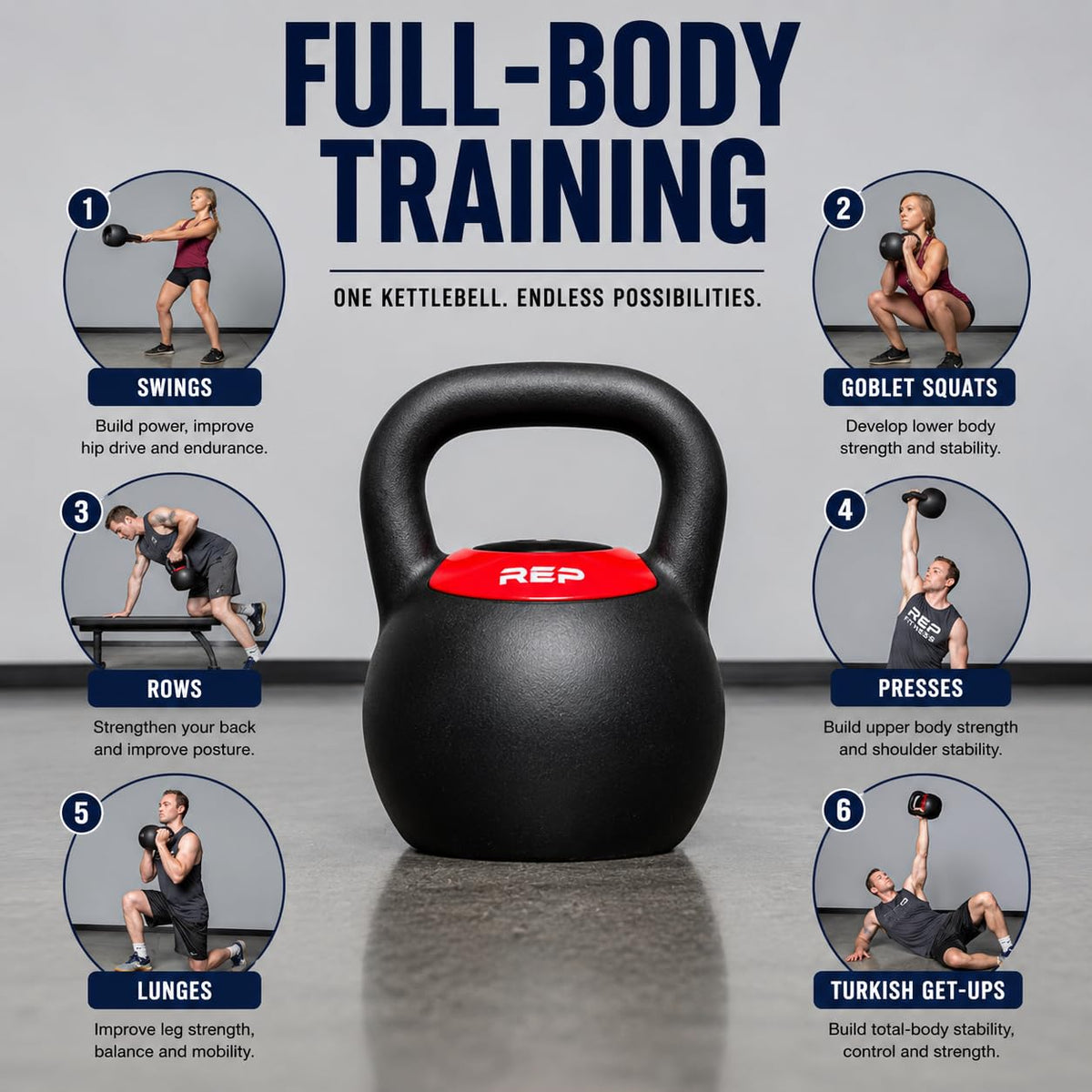 Adjustable Kettlebell Weight Set N634