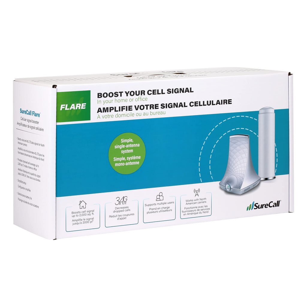 Cell Signal Booster up to 2500 sq ft 5G/4G LTE Multi-User All Carrier S32465