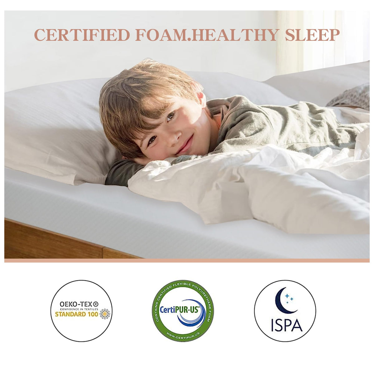 5 inch Gel Memory Foam Twin Mattress E917691