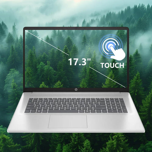 17.3" FHD Laptop, 16GB RAM, 512GB SSD, AMD Ryzen 5, Windows 11 Home, Silver C59330