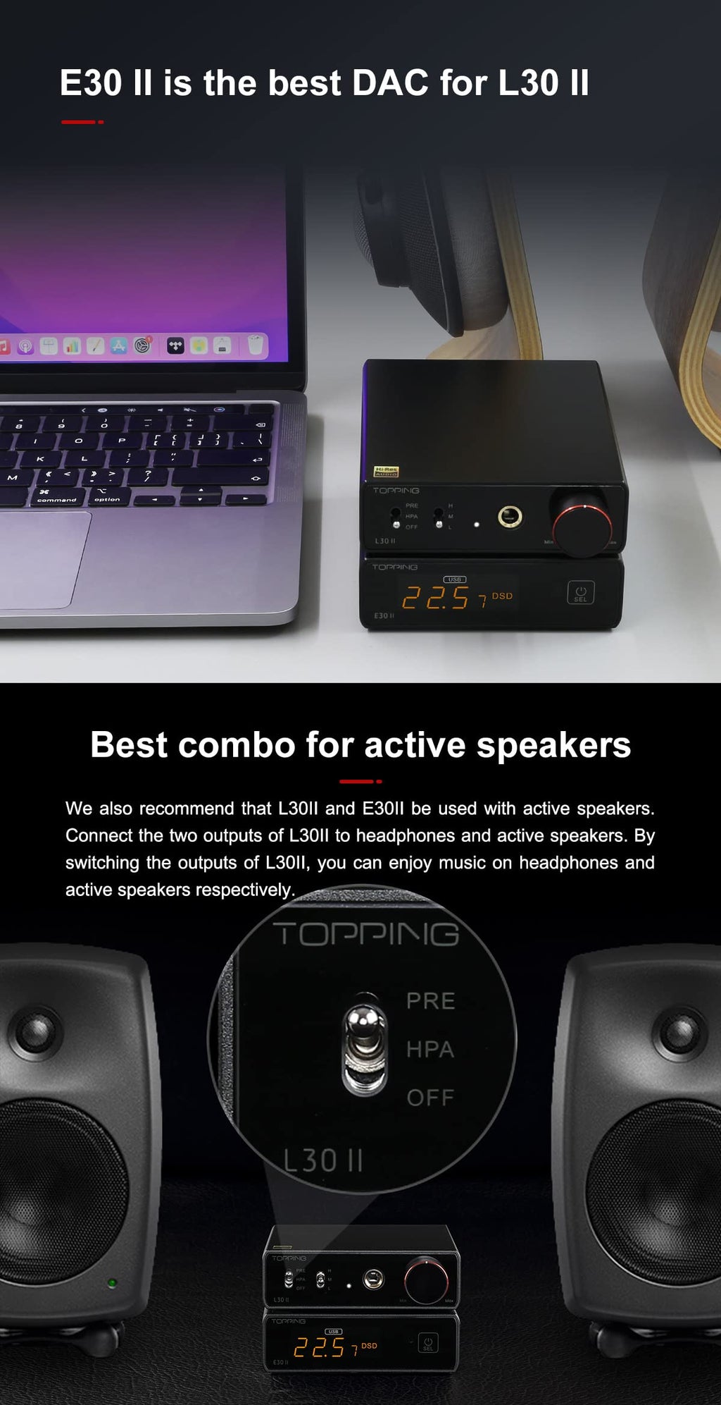 Black Mini HiFi Headphone Amp K558528