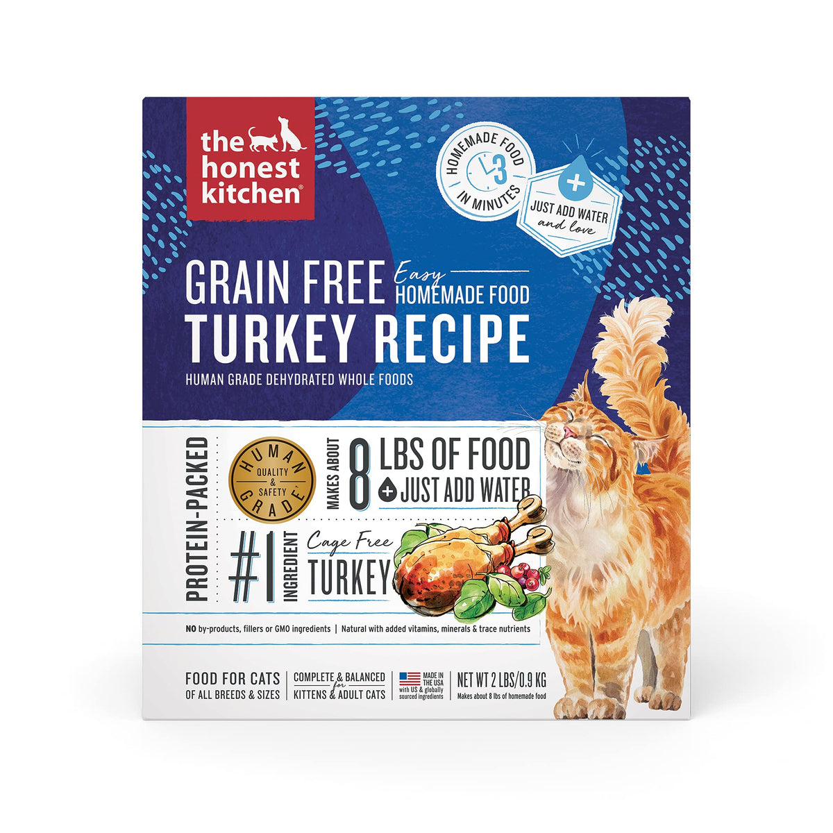 Dehydrated Grain Free Turkey Cat Food G68161