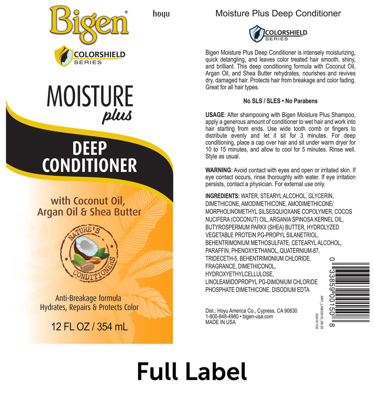Moisture Plus Deep Conditioner 12 fl oz (Pack of 2) L16454