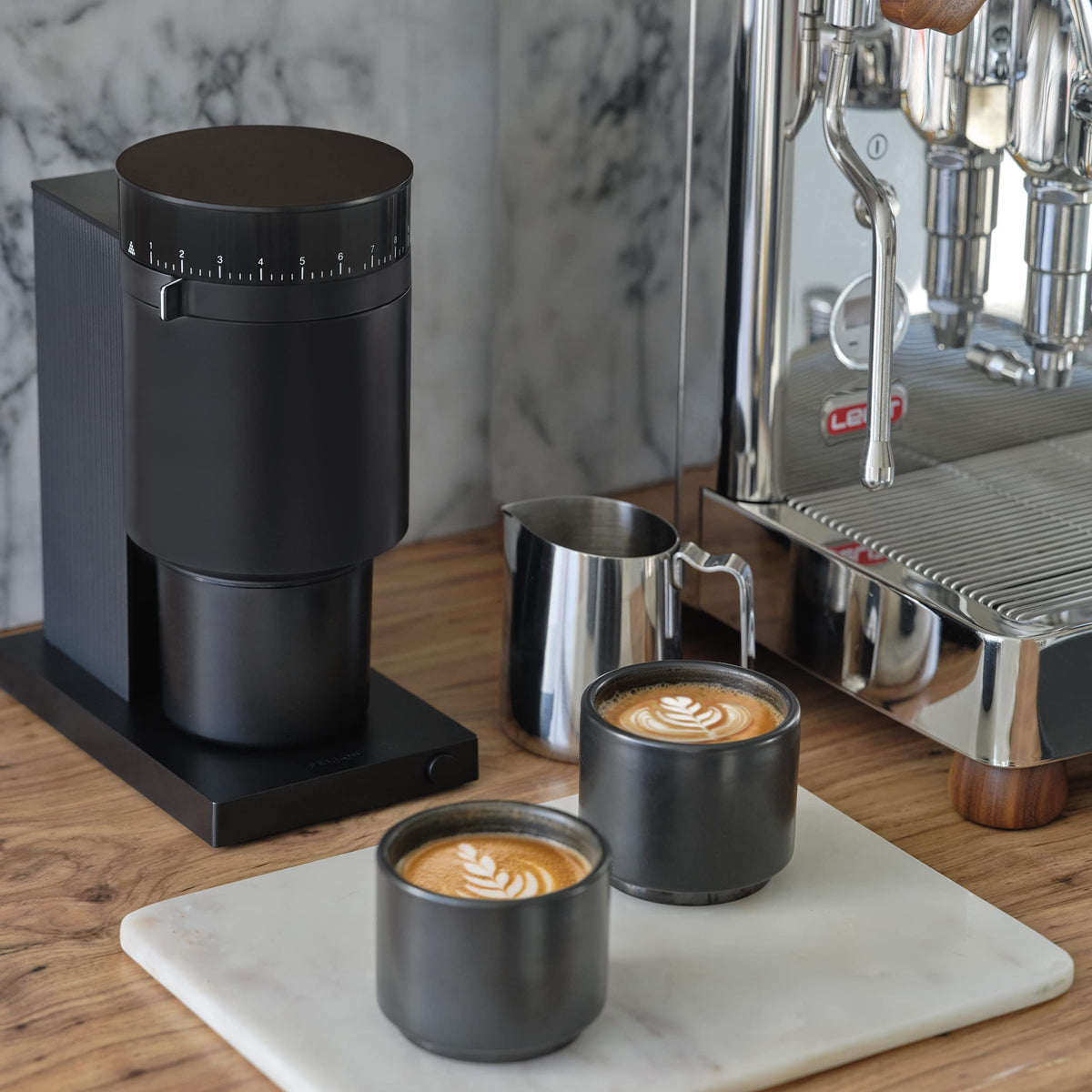 Conical Burr Coffee Grinder, 41 Settings, Black Y809997