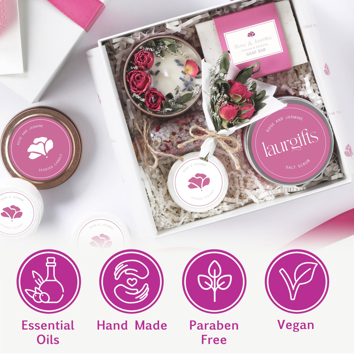 Rose & Jasmine Spa Gift Set L822