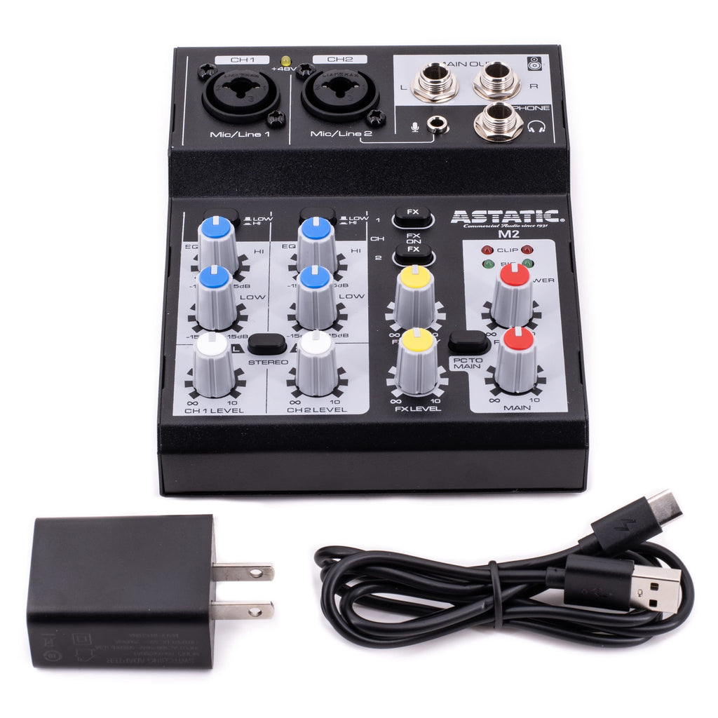 2-Channel Mixer with USB Interface M42451