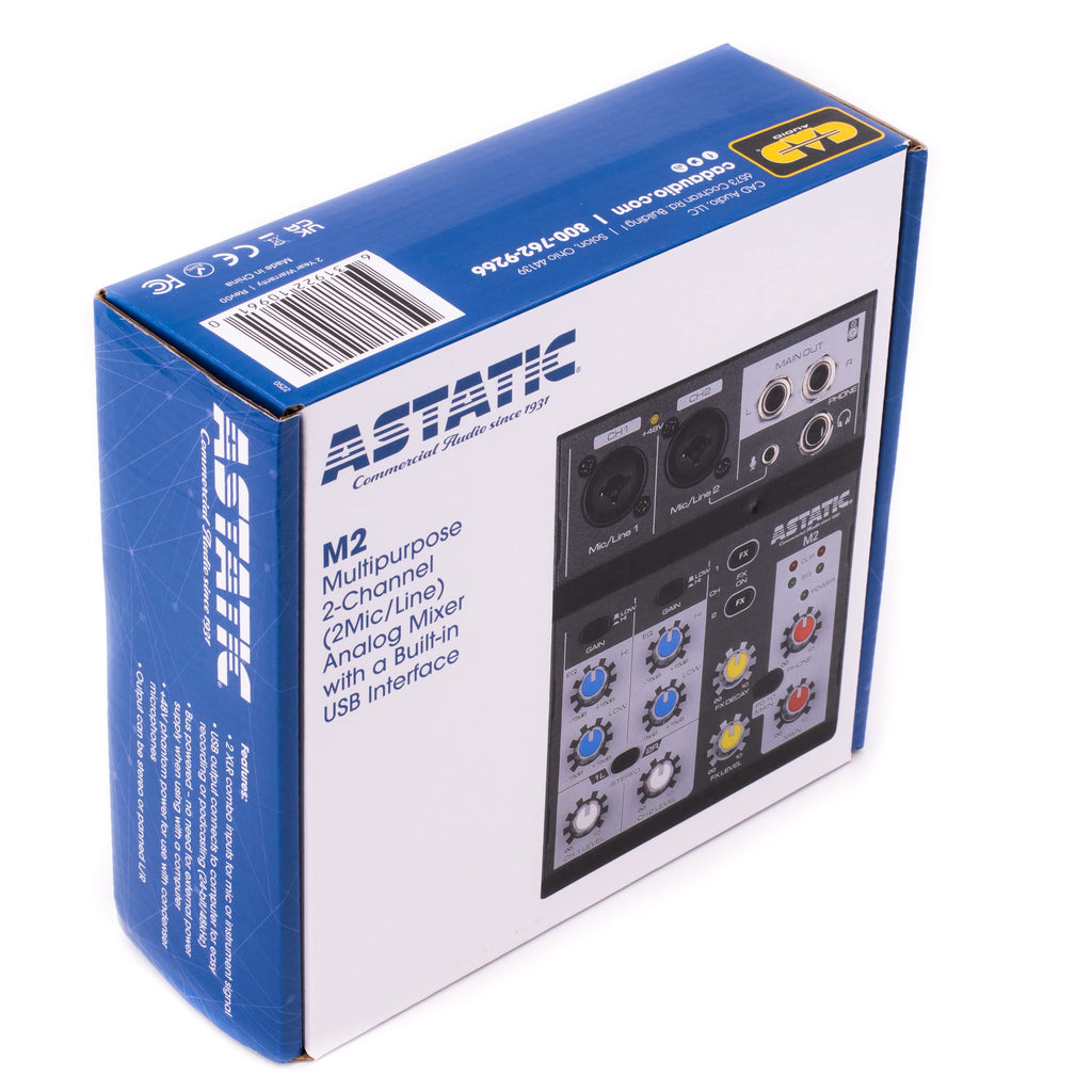 2-Channel Mixer with USB Interface M42451