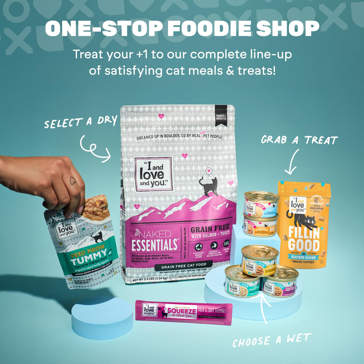 Grain Free Chicken Pumpkin Dry Cat Food G16659