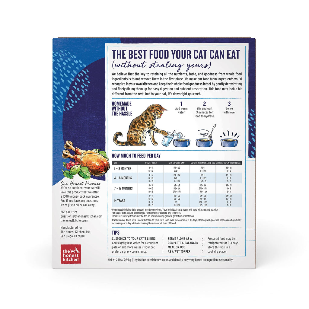 Dehydrated Grain Free Turkey Cat Food G68161