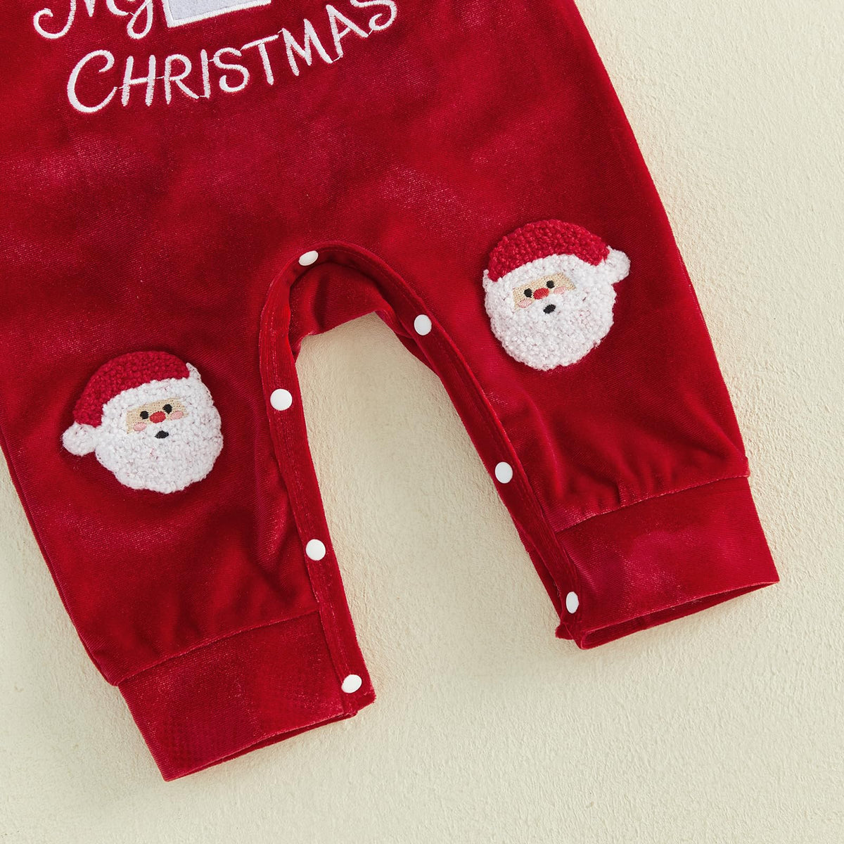 Christmas Baby Boy Outfit Romper Overalls Set J977517
