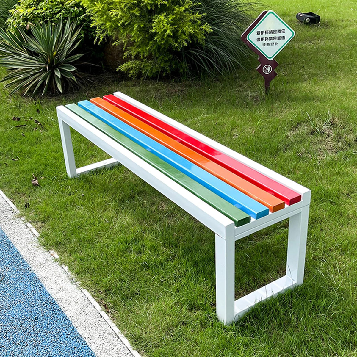 Cast Iron Outdoor Bench Carbonized Finish 150x40x45cm Z5975