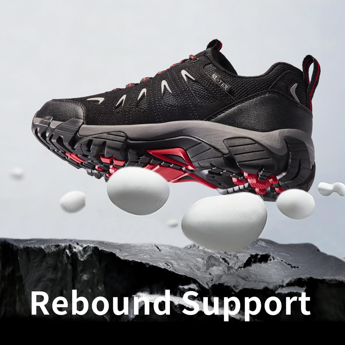 Men's Waterproof Lightweight Low Top Hiking Shoes I59620
