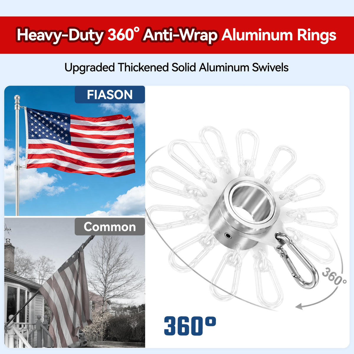5FT One Piece Flag Pole G360098