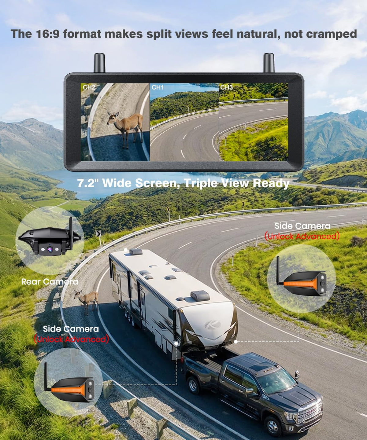 Wireless RV Backup Camera C385860