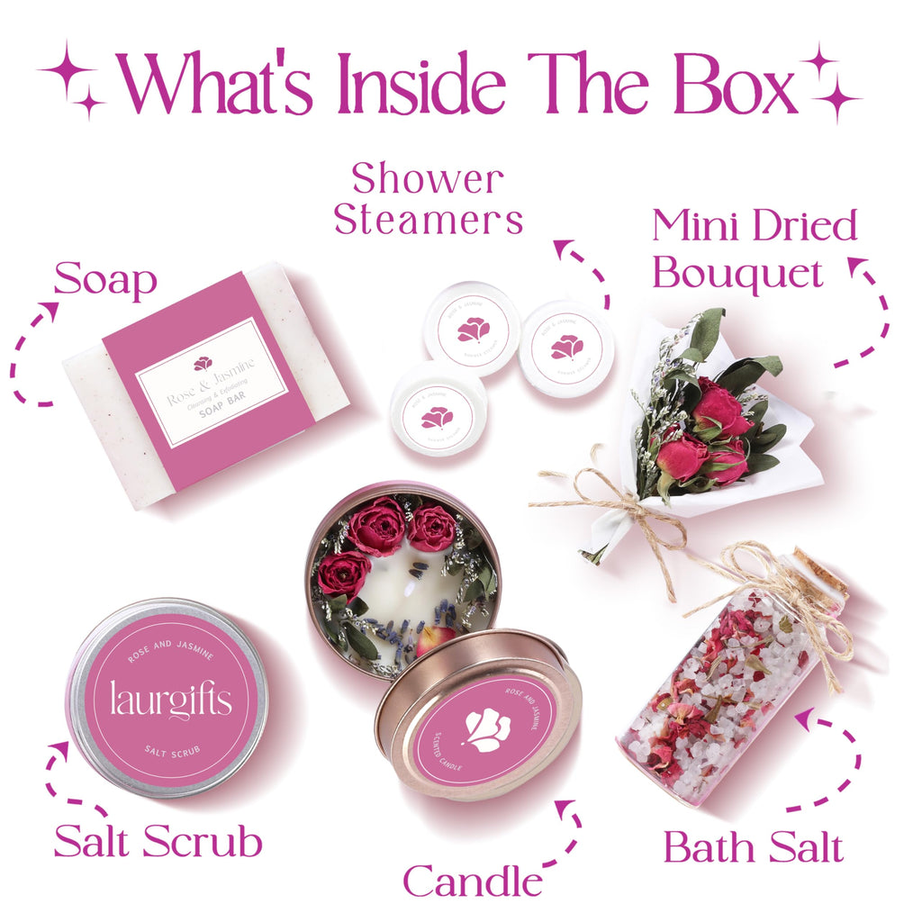 Rose & Jasmine Spa Gift Set L822
