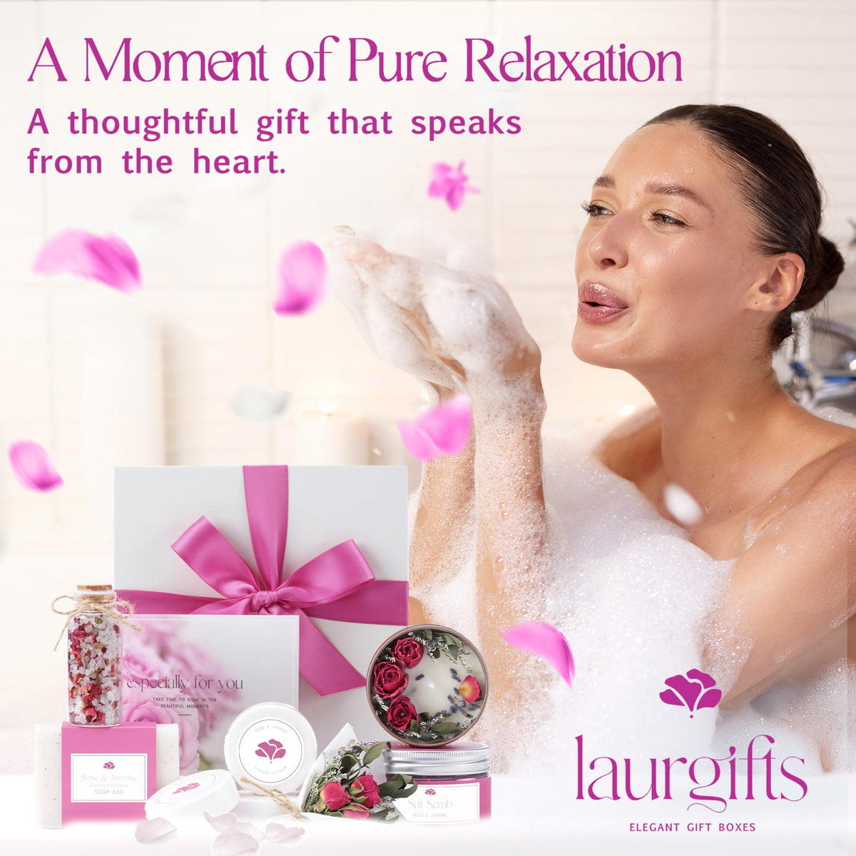 Rose & Jasmine Spa Gift Set L822