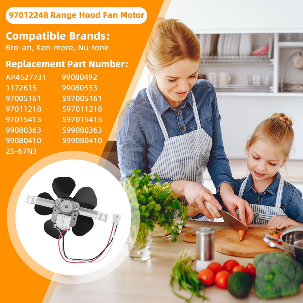 Range Hood Fan Motor J514