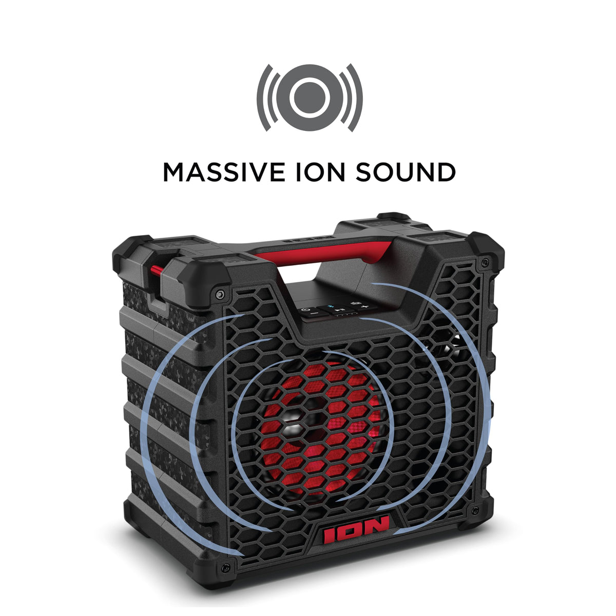 Portable All-Weather Wireless Bluetooth Speaker, IPX5 Water-Resistant, 65W C636423