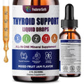 Liquid Thyroid Support Supplement with Selenium Zinc Iodine 2 Fl. Oz E634178
