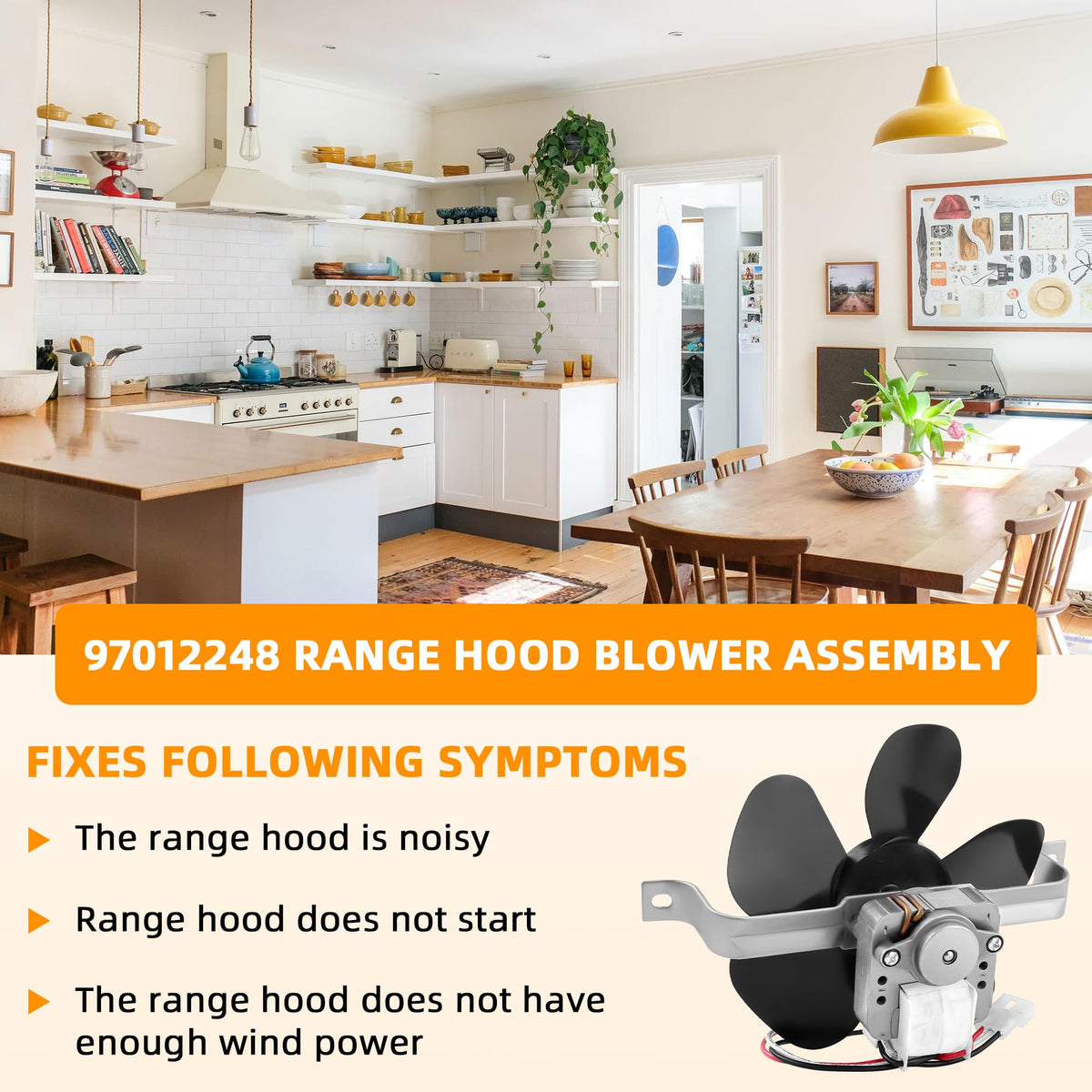 Range Hood Fan Motor J514