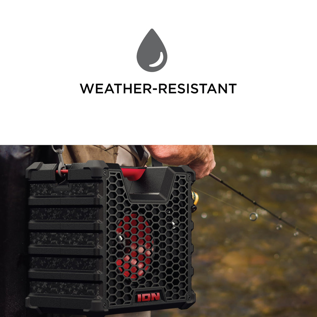 Portable All-Weather Wireless Bluetooth Speaker, IPX5 Water-Resistant, 65W C636423