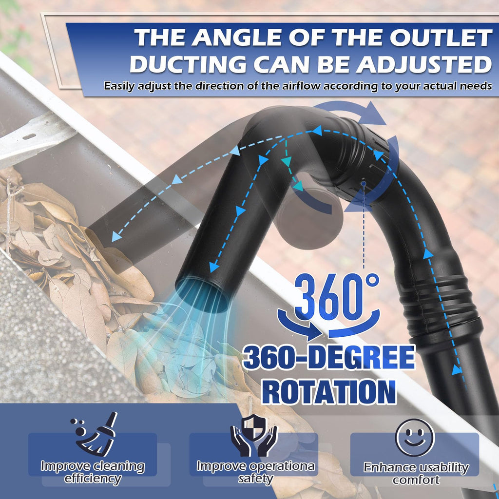 Universal Gutter Cleaning Tools for Leaf Blowers H289