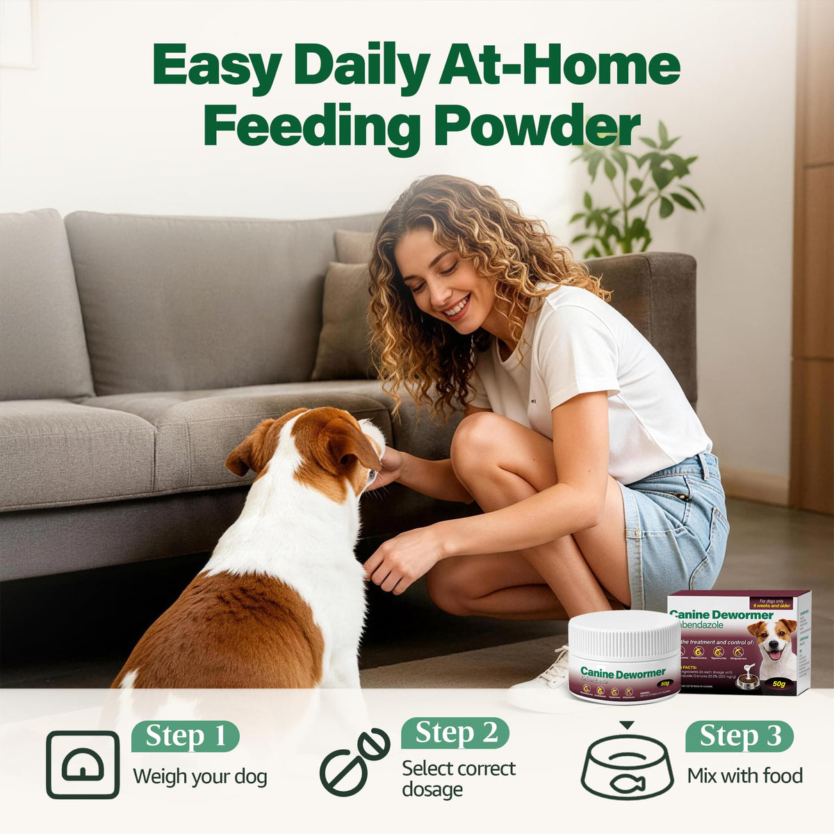 Dewormer for Dogs 50 g V804664